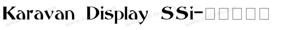 Karavan Display SSi字体转换